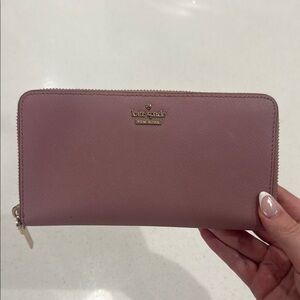 Kate Spade Pink Zip-Around Wallet